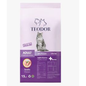 Teodor 15 kg Adult Tavuklu Protein Kedi Maması