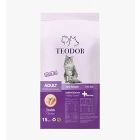 Teodor 15 kg Adult Tavuklu Yetişkin Kedi Maması