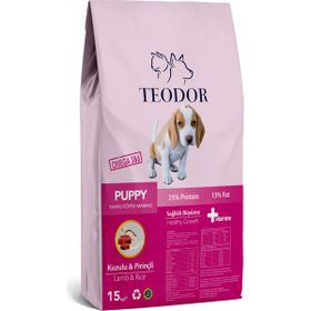 Teodor Kuzulu ve Pirinçli 15 kg Yavru Köpek Maması