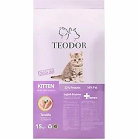Teodor Tavuklu 15 kg Yetişkin Kedi Maması