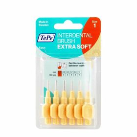 Tepe 6'lı Extra Soft 0.45 mm Turuncu Arayüz Fırçası