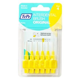 Tepe 6'lı Sarı 0.7 mm Blisterli Arayüz Fırçası