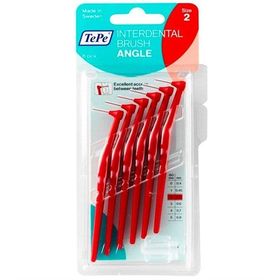 Tepe Angle T119 0.5 mm Kırmızı 6'lı Arayüz Diş Fırçası