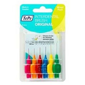 Tepe Blister 6 Adet Karışık Set Arayüz Fırçası