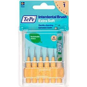 Tepe Blister X-Soft 0.45 mm Turuncu Diş Arayüz Fırçası