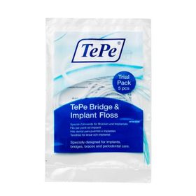 Tepe Bridge Implant Floss 5'li Diş İpi