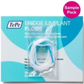 Tepe Bridge Implant Floss 5'li Diş İpi