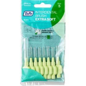 Tepe Ekstra Soft Yeşil 0.8 mm 8'li Yumuşak Arayüz Fırçası