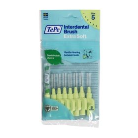 Tepe Extra Soft 8'li 0.8 mm Yeşil Arayüz Fırçası