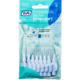 Tepe Extra Soft Mavi 0.6 mm 8'li Diş Arası Fırçası