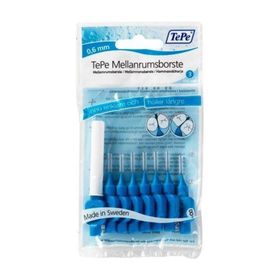 Tepe Extra Soft Mavi 0.6 mm 8'li Diş Arası Fırçası