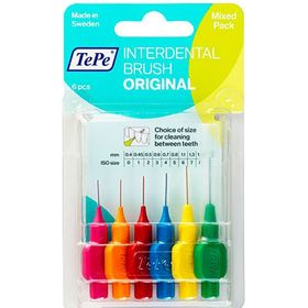 Tepe İnterdental 6'lı Paket Brush Karma Paket Arayüz Fırçaları