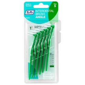 Tepe Interdental Brush Angle 6 Adet Yeşil Diş Arayüz Fırçası