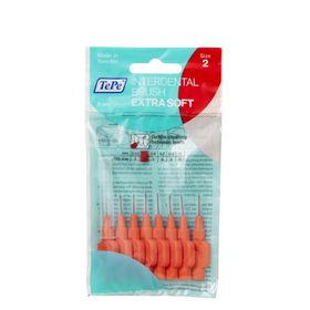 Tepe Interdental Brush Extra Soft 8 Adet Kırmızı Diş Arayüz Fırçası