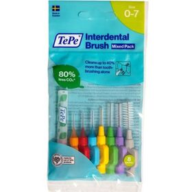 Tepe Interdental Brush Karışık 8 Adet Arayüz Fırçası