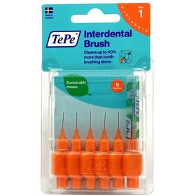 Tepe Interdental Brush Original Turuncu 0.45 mm 6'lı Arayüz Fırçası