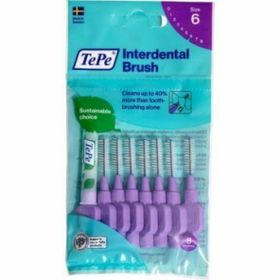 Tepe Mor 1.1 mm Size 6-8 Adet Arayüz Fırçası