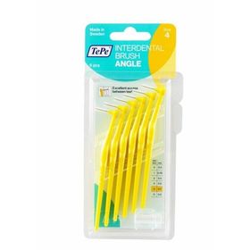Tepe No:4 Angle Saplı Sarı 0.7 mm 6'lı Arayüz Fırçası