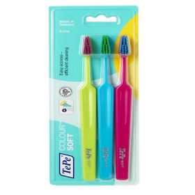 Tepe Select Soft Renkli 3'lü Diş Fırçası