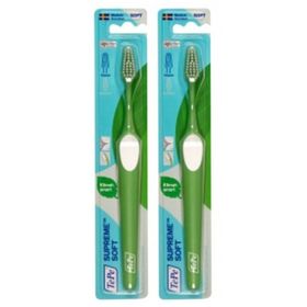Tepe Supreme Soft 2 Adet Diş Fırçası yeşil