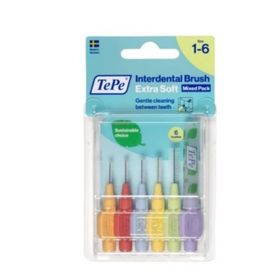 Tepe T178 Blister Extra Soft 6'lı Arayüz Fırçası Set