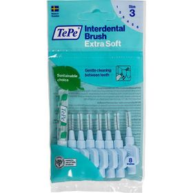 Tepe X-Soft 0.6 mm Mavi 8'li Arayüz Fırçası
