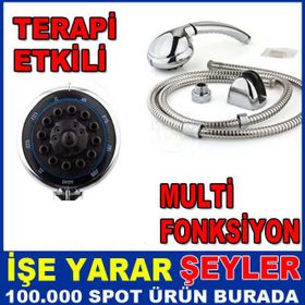 Terapi Etkili 8 Fonksiyonlu Duş Başlığı Seti