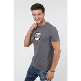 Terapi Men 20K-3400625-1 Baskılı Trend Erkek T-shirt