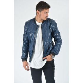 Terapi Men 20K-8100104 Lacivert Erkek Deri Mont