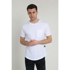 Terapi Men 20Y-3400728-01 Kısa Kollu Oval Kesim Cepli Erkek T-shirt