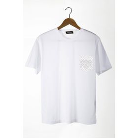 Terapi Men 22Y-3400762-11 Bisiklet Yaka Cepli Oversize Erkek T-shirt
