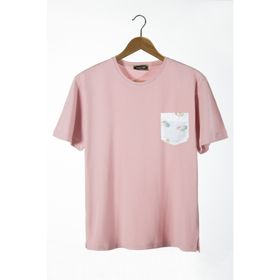 Terapi Men 22Y-3400762-44 Bisiklet Yaka Cepli Oversize Erkek T-shirt
