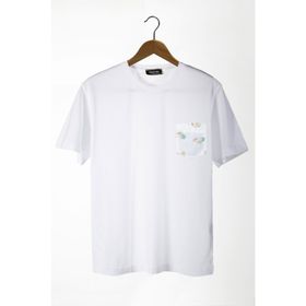 Terapi Men 22Y-3400762-44 Bisiklet Yaka Cepli Oversize Erkek T-shirt