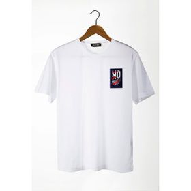 Terapi Men 22Y-3400762-56 Önü No Regret Baskılı Bisiklet Yaka Oversize T-Shirt