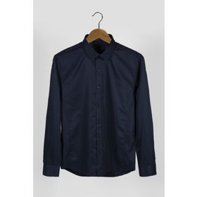 Terapi Men 22Y-4300632-1 Siyah Ekstra Slim Fit Uzun Kollu Takım Elbise Erkek Gömleği