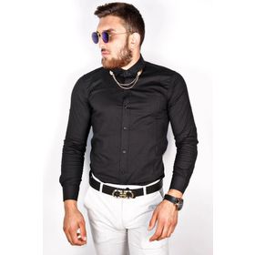 Terapi Men 7Y-4300105 Siyah Erkek Gömlek