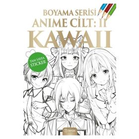 Teras Kitap Kolektif Anime Boyama Cilt II: Kawaii