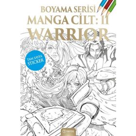 Teras Kitap Kolektif Manga Boyama Cilt II: Warrior