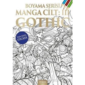 Teras Kitap Kolektif Manga Boyama Cilt III: Gothic
