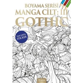 Teras Kitap Kolektif Manga Boyama Cilt III: Gothic