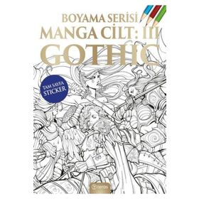Teras Kitap Kolektif Manga Boyama Cilt III: Gothic