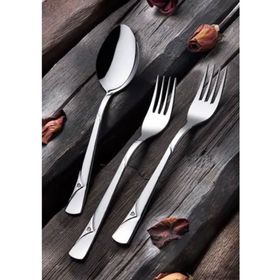 Tercan Lale Gelincik 120 Parça Kaşık Çatal Takımı