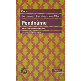 Terceme-i Pendname-i Attar - Pendname - Feridüddin Atar