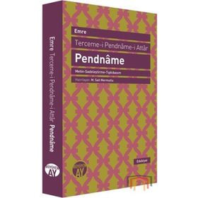 Terceme-i Pendname-i Attar - Pendname - Feridüddin Atar