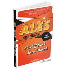 Tercih Akademi ALES Konu Anlatımı Sözel Yetenek Sözel Mantık