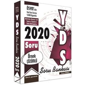 ​Tercih Akademi Yayınları 2020 YDS Çözümlü Soru Bankası