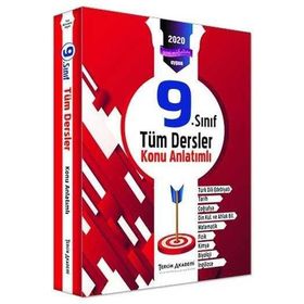 Tercih Akademi Yayınları 9. Sınıf Tüm Dersler Konu Anlatımlı