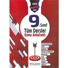 Tercih Akademi Yayınları 9. Sınıf Tüm Dersler Konu Anlatımlı