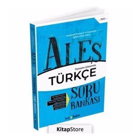 Tercih Akademi Yayınları Ales Sözel Türkçe Tamamı Çözümlü Soru Bankası