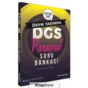 Tercih Akademi Yayınları DGS Paragraf Soru Bankası